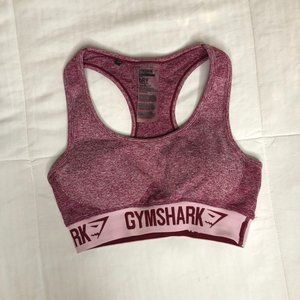 Gymshark Flex Sports Bra Beet Marl/Pink M